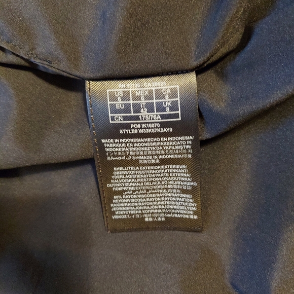 Guess Peplum Dress, Front Zip - Picture 6 of 6